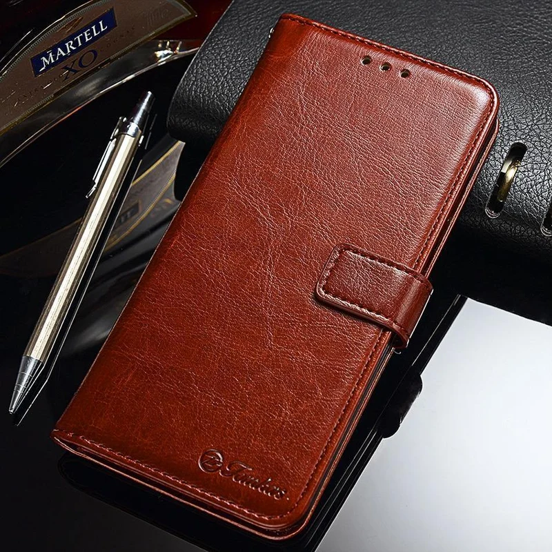 TOMKAS Flip Leder Fall für Xiaomi Redmi Hinweis 6 Pro Fall für Xiaomi Mi A2 Lite Xiomi Brieftasche Abdeckung Telefon Fällen vintage Bussiness