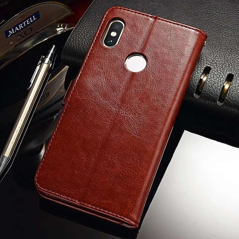 TOMKAS Flip Leder Fall für Xiaomi Redmi Hinweis 6 Pro Fall für Xiaomi Mi A2 Lite Xiomi Brieftasche Abdeckung Telefon Fällen vintage Bussiness