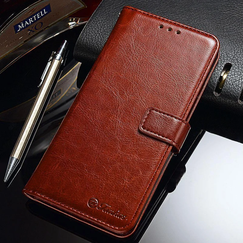 TOMKAS Flip Leder Fall für Xiaomi Redmi Hinweis 6 Pro Fall für Xiaomi Mi A2 Lite Xiomi Brieftasche Abdeckung Telefon Fällen vintage Bussiness