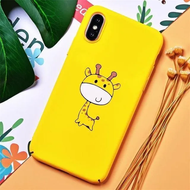 TOMKAS BAD BOY Telefon Fall für iPhone XS X XS Max XR Fall Gelb Abdeckung Lustige Banane Nette Fällen für iPhone 7 8 6 S 6S Plus Coque