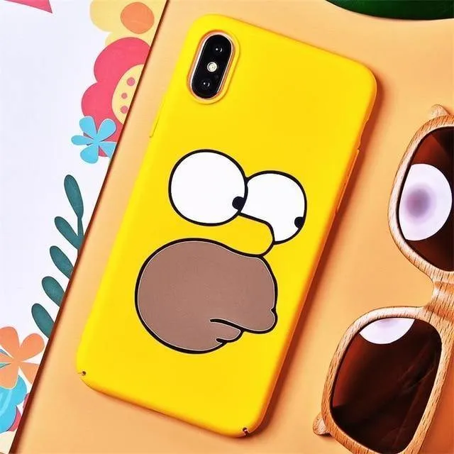TOMKAS BAD BOY Telefon Fall für iPhone XS X XS Max XR Fall Gelb Abdeckung Lustige Banane Nette Fällen für iPhone 7 8 6 S 6S Plus Coque
