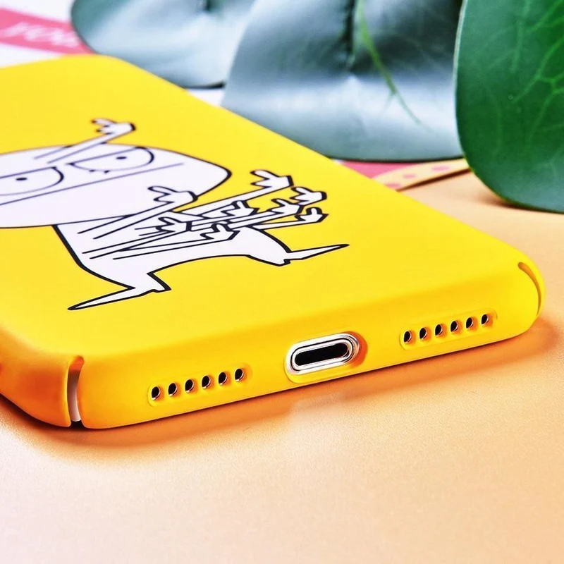 TOMKAS BAD BOY Telefon Fall für iPhone XS X XS Max XR Fall Gelb Abdeckung Lustige Banane Nette Fällen für iPhone 7 8 6 S 6S Plus Coque