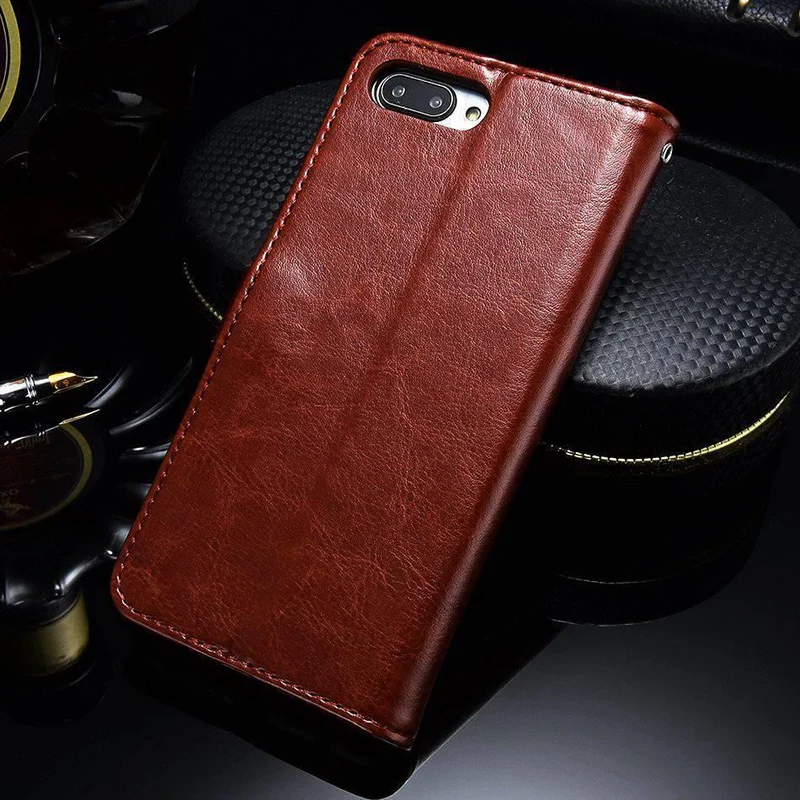 Tomkas Brieftaschenetui für Huawei Honor 10 Hülle aus Leder, PU-Retro-Schutz, für Huawei Honor 10, Rückseite, Coque