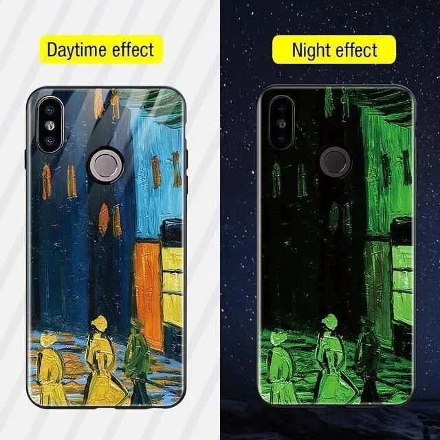 TOMKAS Silikonglas-Telefonkasten für Xiaomi Redmi Note 5 6 Pro Luxus-Abdeckungskasten für Xiaomi Redmi 4X 5 Plus 6A Mi A1 A2 Lite