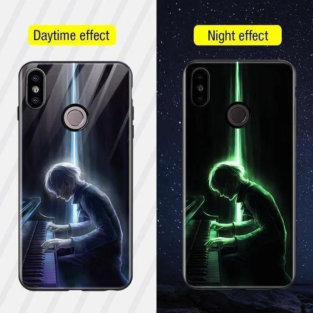TOMKAS Silikonglas-Telefonkasten für Xiaomi Redmi Note 5 6 Pro Luxus-Abdeckungskasten für Xiaomi Redmi 4X 5 Plus 6A Mi A1 A2 Lite