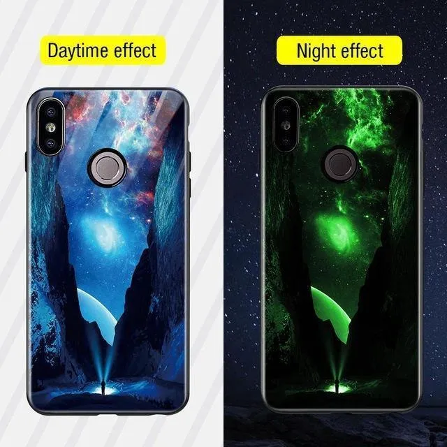 TOMKAS Silikonglas-Telefonkasten für Xiaomi Redmi Note 5 6 Pro Luxus-Abdeckungskasten für Xiaomi Redmi 4X 5 Plus 6A Mi A1 A2 Lite