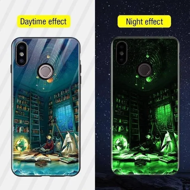 TOMKAS Silikonglas-Telefonkasten für Xiaomi Redmi Note 5 6 Pro Luxus-Abdeckungskasten für Xiaomi Redmi 4X 5 Plus 6A Mi A1 A2 Lite