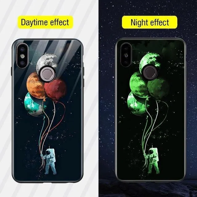 TOMKAS Silikonglas-Telefonkasten für Xiaomi Redmi Note 5 6 Pro Luxus-Abdeckungskasten für Xiaomi Redmi 4X 5 Plus 6A Mi A1 A2 Lite