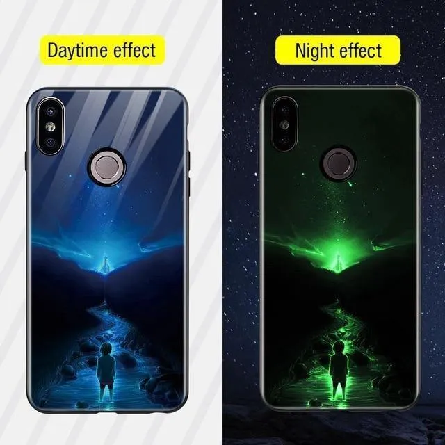 TOMKAS Silikonglas-Telefonkasten für Xiaomi Redmi Note 5 6 Pro Luxus-Abdeckungskasten für Xiaomi Redmi 4X 5 Plus 6A Mi A1 A2 Lite