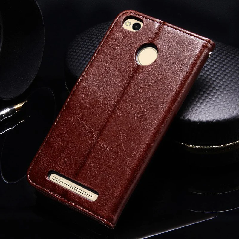 Hülle für Xiaomi Redmi 3S Hülle Redmi 3 Pro 3 S TOMKAS Brieftasche Flip Leder Handytasche Hüllen für Xiaomi Redmi 3S Pro Prime 3 S