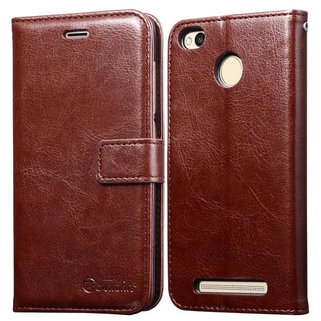 Hülle für Xiaomi Redmi 3S Hülle Redmi 3 Pro 3 S TOMKAS Brieftasche Flip Leder Handytasche Hüllen für Xiaomi Redmi 3S Pro Prime 3 S