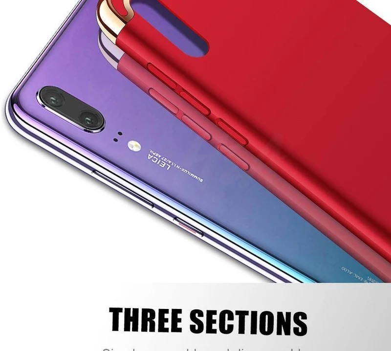 H & A 360 Luxus-Beschichtung Telefon Fall Für Huawei P20 Lite Pro P10 Plus Harte PC Schutzhülle Für Huawei Honor 9 Lite Fällen Capa