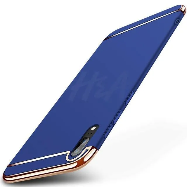 H & A 360 Luxus-Beschichtung Telefon Fall Für Huawei P20 Lite Pro P10 Plus Harte PC Schutzhülle Für Huawei Honor 9 Lite Fällen Capa