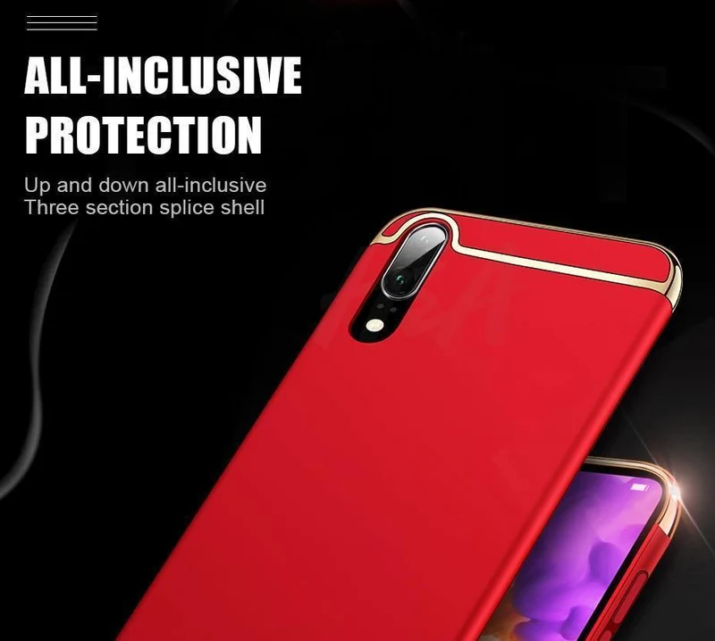H & A 360 Luxus-Beschichtung Telefon Fall Für Huawei P20 Lite Pro P10 Plus Harte PC Schutzhülle Für Huawei Honor 9 Lite Fällen Capa