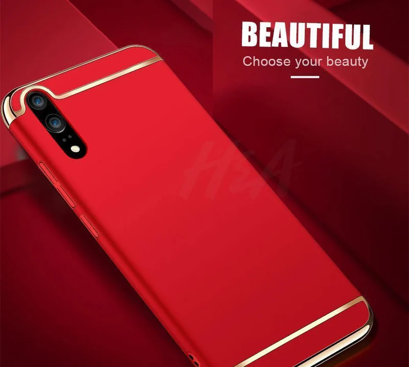 H & A 360 Luxus-Beschichtung Telefon Fall Für Huawei P20 Lite Pro P10 Plus Harte PC Schutzhülle Für Huawei Honor 9 Lite Fällen Capa