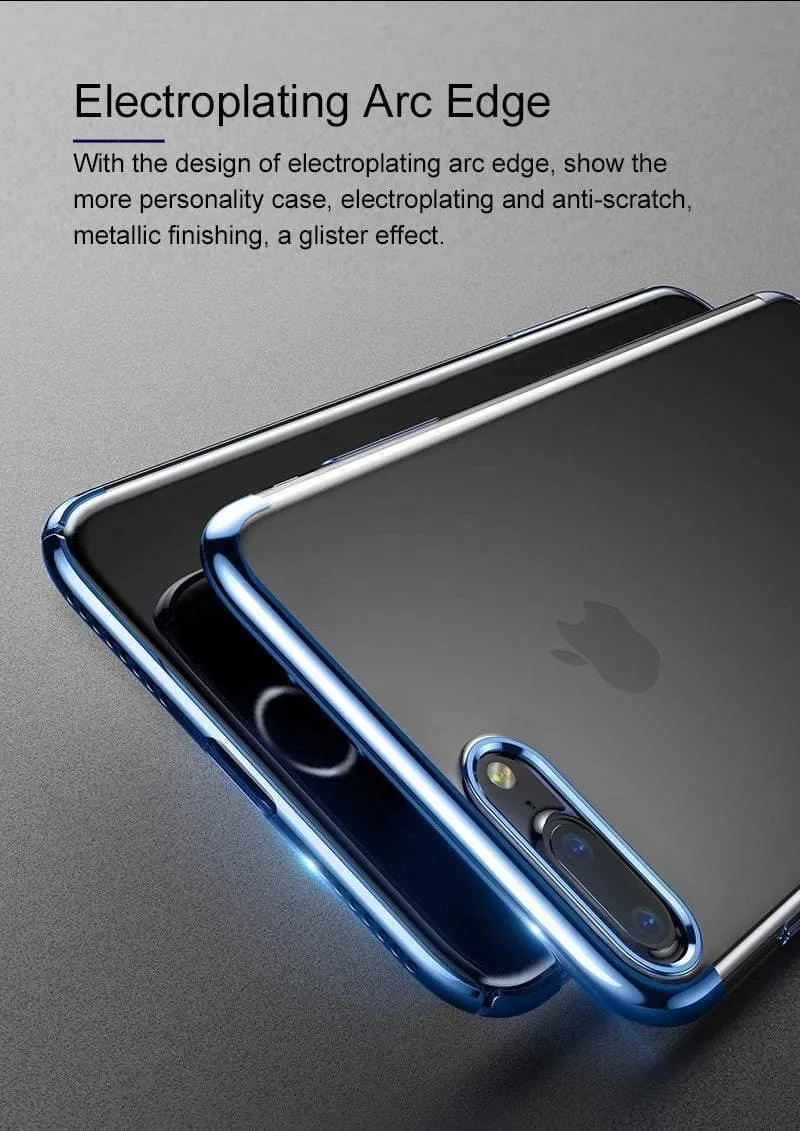 Baseus PC Hard Case für iPhone 8 7 Hülle für iPhone 8 7 Plus Hülle Kratzfeste Galvanik Schutzhülle Handytasche Shell Coque