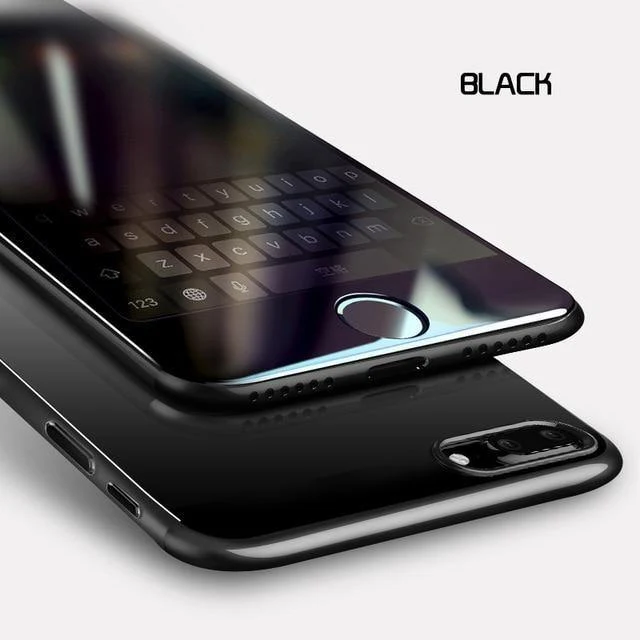 Baseus PC Hard Case für iPhone 8 7 Hülle für iPhone 8 7 Plus Hülle Kratzfeste Galvanik Schutzhülle Handytasche Shell Coque