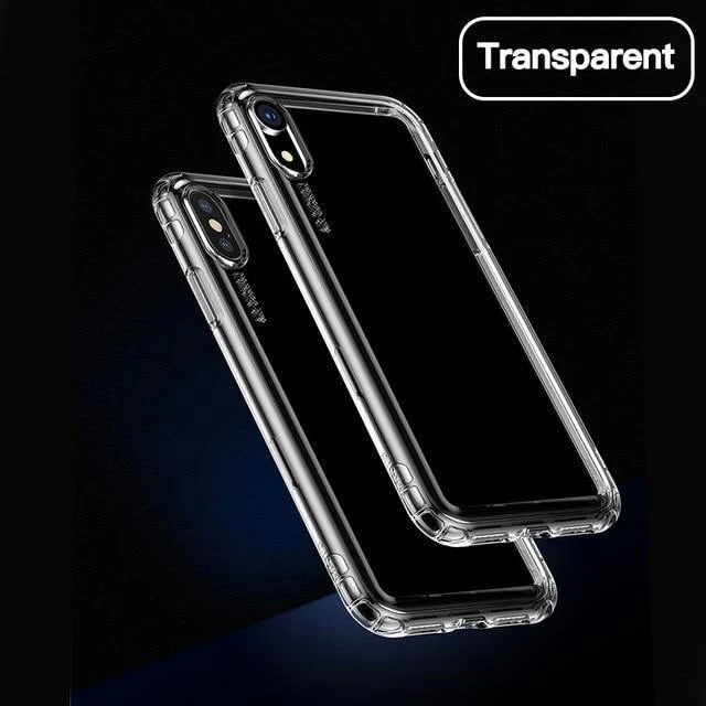 Baseus Telefon Fall Für iPhone Xs Max Xr Anti-Knock Coque Weiche TPU Silikon Schutzhülle Zurück Abdeckung Für iPhone XS XSR Xsmax Fundas
