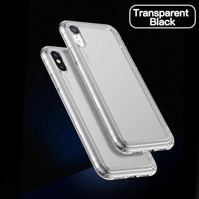 Baseus Telefon Fall Für iPhone Xs Max Xr Anti-Knock Coque Weiche TPU Silikon Schutzhülle Zurück Abdeckung Für iPhone XS XSR Xsmax Fundas