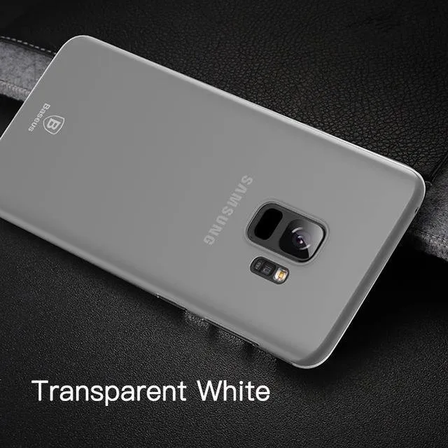 Baseus Luxus-Telefonkasten für Samsung Galaxy S9 S8 Plus Note 8 Ultradünne, schlanke Abdeckung für Galaxy S9 S8 Note8 Coque Funda Capinhas