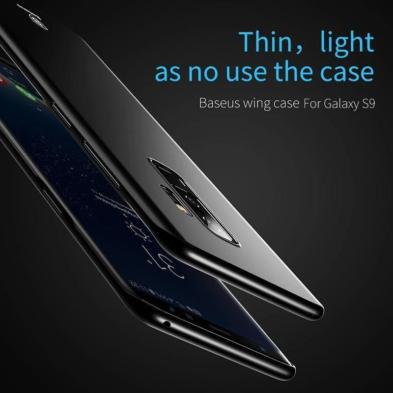 Baseus Luxus-Telefonkasten für Samsung Galaxy S9 S8 Plus Note 8 Ultradünne, schlanke Abdeckung für Galaxy S9 S8 Note8 Coque Funda Capinhas
