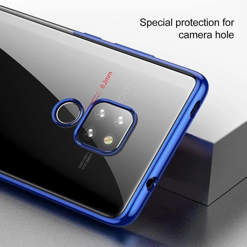 Baseus Luxus-Beschichtungshülle für Huawei Mate 20 Pro Coque Ultradünne galvanische weiche TPU-Abdeckung für Huawei Mate20 Pro Capinhas