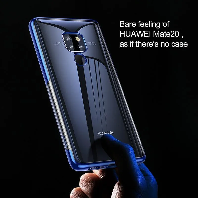 Baseus Luxus-Beschichtungshülle für Huawei Mate 20 Pro Coque Ultradünne galvanische weiche TPU-Abdeckung für Huawei Mate20 Pro Capinhas