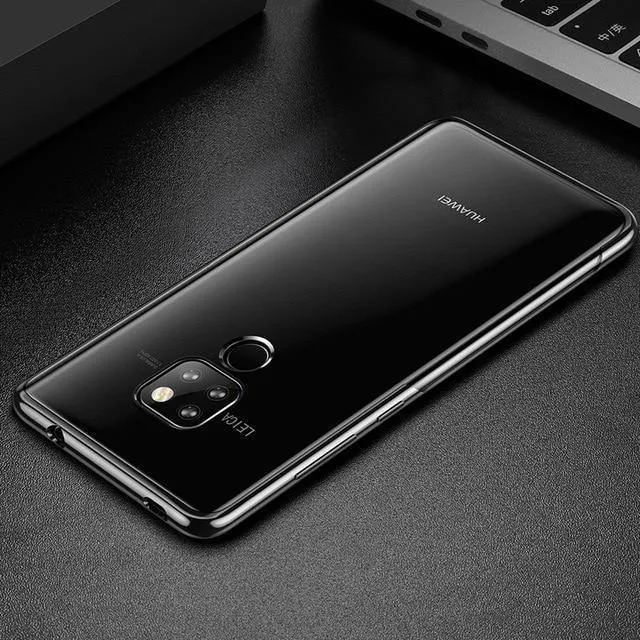 Baseus Luxus-Beschichtungshülle für Huawei Mate 20 Pro Coque Ultradünne galvanische weiche TPU-Abdeckung für Huawei Mate20 Pro Capinhas