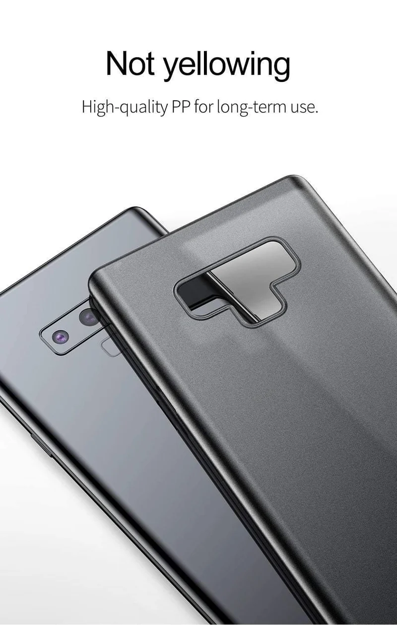 Baseus Telefon Fall Für Samsung Galaxy Note 9 Coque Harte PP Ultra Dünne Slim Case Abdeckung Für Galaxy Note9 Matte Fundas Capinhas
