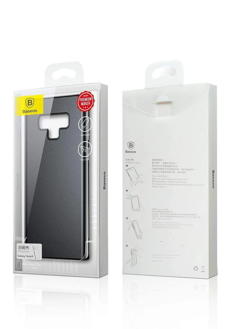 Baseus Telefon Fall Für Samsung Galaxy Note 9 Coque Harte PP Ultra Dünne Slim Case Abdeckung Für Galaxy Note9 Matte Fundas Capinhas