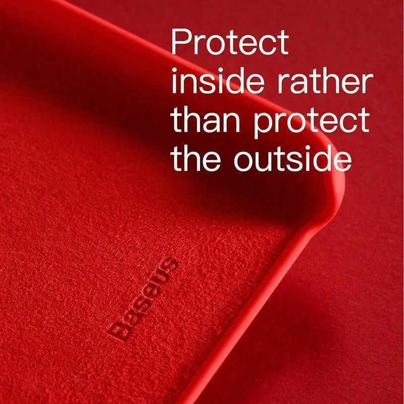 Baseus Telefon Fall Für iPhone XS Max XR Capinhas Luxus Flüssigkeit Silikon Abdeckung Für iPhoneXS Max iPhone XSMax XR Funda stoßstange Coque
