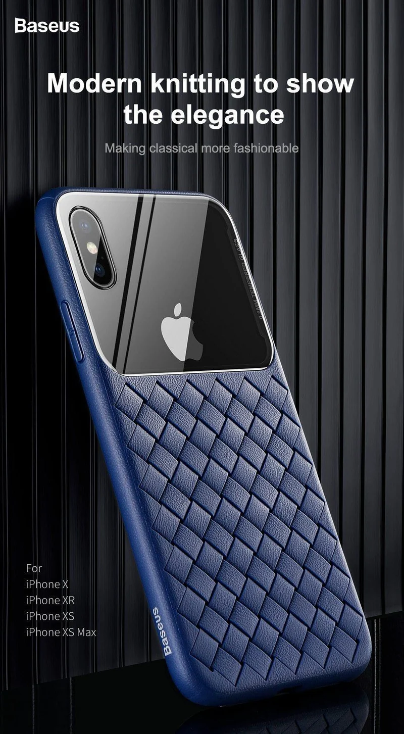 Basues Webhülle für iPhone Xs Max Xr XSR Xsmax Ultradünne, schlanke Silikon-TPU-Rückseite für iPhonexs Max Coque Fundas Capa