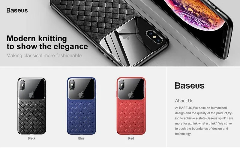 Basues Webhülle für iPhone Xs Max Xr XSR Xsmax Ultradünne, schlanke Silikon-TPU-Rückseite für iPhonexs Max Coque Fundas Capa