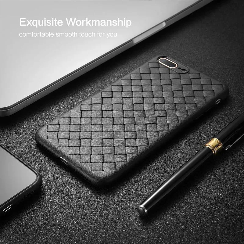 FLOVEME Super Weiche Telefon Fall Für iPhone 8 X XS Max Luxus Grid Fällen Für iPhone 6 6s 7 8 Plus XR XS Abdeckung Silikon Zubehör