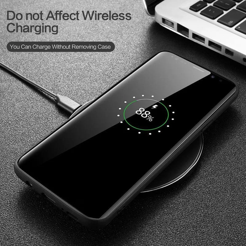 FLOVEME Tuch Textur Fall Für Samsung S8 S9 Galaxy S9 S8 Plus Luxus TPU Abdeckung Für Samsung S10 Plus S10e hinweis 9 8 S7 Rand Coque
