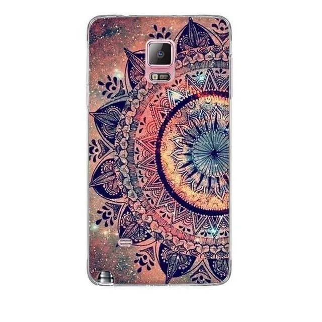 Phone Case For Samsung Galaxy Note 4 Case Cover Silicone Soft TPU 3D Pattern Cover For Samsung Galaxy Note4 Cover Funda Capa