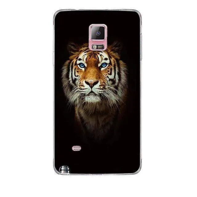 Phone Case For Samsung Galaxy Note 4 Case Cover Silicone Soft TPU 3D Pattern Cover For Samsung Galaxy Note4 Cover Funda Capa
