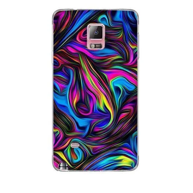 Phone Case For Samsung Galaxy Note 4 Case Cover Silicone Soft TPU 3D Pattern Cover For Samsung Galaxy Note4 Cover Funda Capa