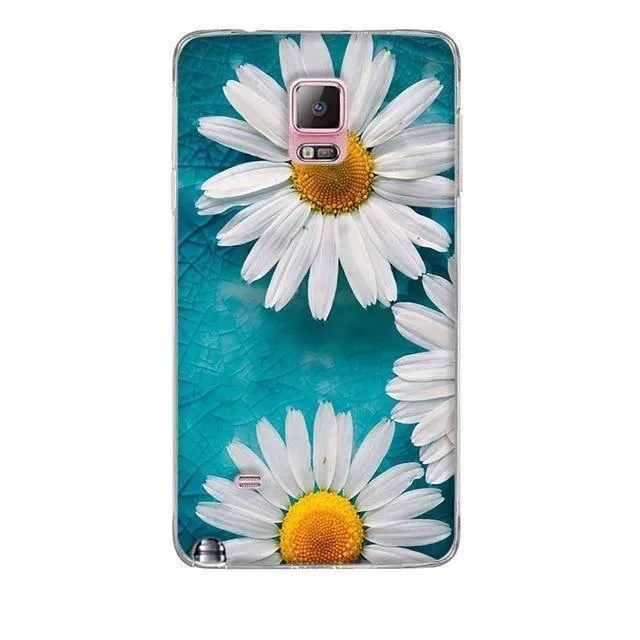 Phone Case For Samsung Galaxy Note 4 Case Cover Silicone Soft TPU 3D Pattern Cover For Samsung Galaxy Note4 Cover Funda Capa
