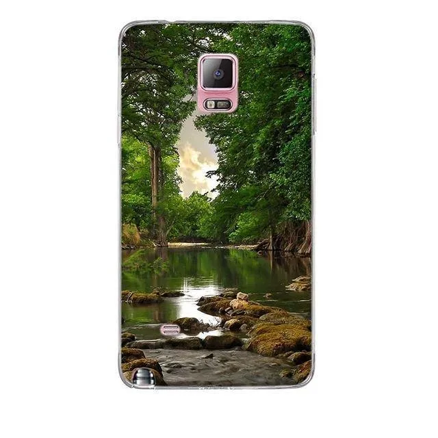Phone Case For Samsung Galaxy Note 4 Case Cover Silicone Soft TPU 3D Pattern Cover For Samsung Galaxy Note4 Cover Funda Capa