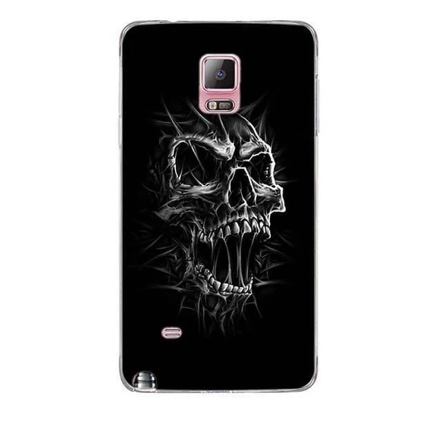 Phone Case For Samsung Galaxy Note 4 Case Cover Silicone Soft TPU 3D Pattern Cover For Samsung Galaxy Note4 Cover Funda Capa