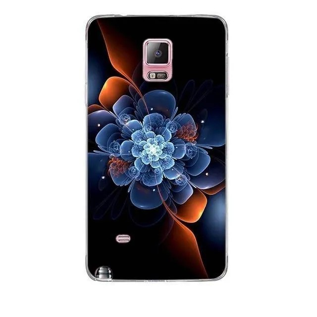Phone Case For Samsung Galaxy Note 4 Case Cover Silicone Soft TPU 3D Pattern Cover For Samsung Galaxy Note4 Cover Funda Capa