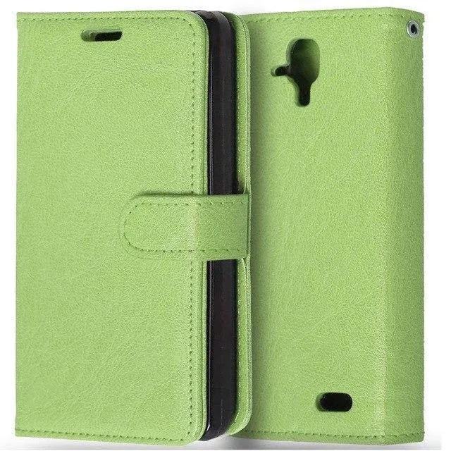 Phone Bag For Lenovo A 536 Skin Wallet Book Style Stand PU Leather Cover Flip Case For Lenovo A536 With Card Holder&Phone Frame