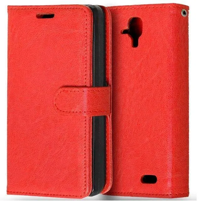 Phone Bag For Lenovo A 536 Skin Wallet Book Style Stand PU Leather Cover Flip Case For Lenovo A536 With Card Holder&Phone Frame