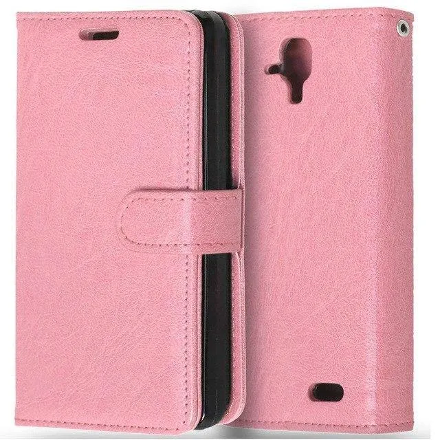Phone Bag For Lenovo A 536 Skin Wallet Book Style Stand PU Leather Cover Flip Case For Lenovo A536 With Card Holder&Phone Frame