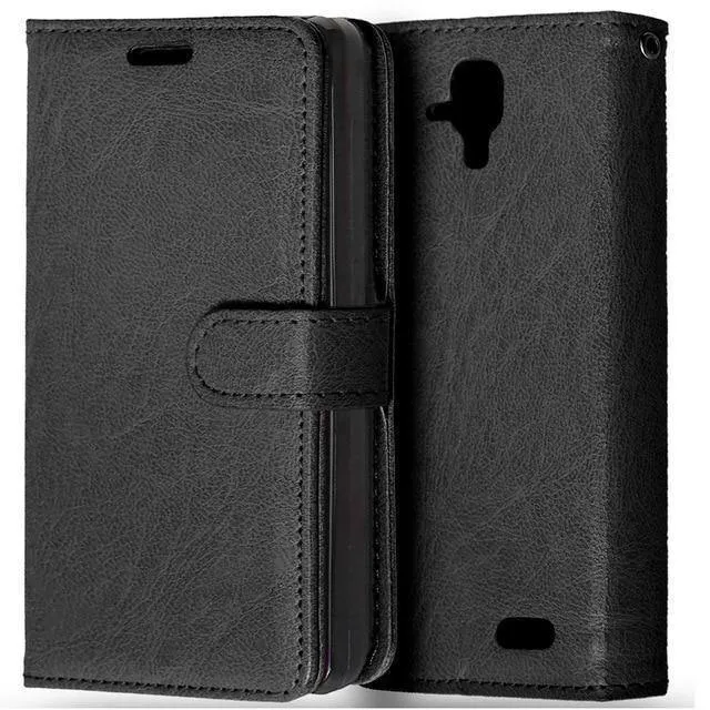 Phone Bag For Lenovo A 536 Skin Wallet Book Style Stand PU Leather Cover Flip Case For Lenovo A536 With Card Holder&Phone Frame