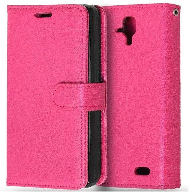 Phone Bag For Lenovo A 536 Skin Wallet Book Style Stand PU Leather Cover Flip Case For Lenovo A536 With Card Holder&Phone Frame