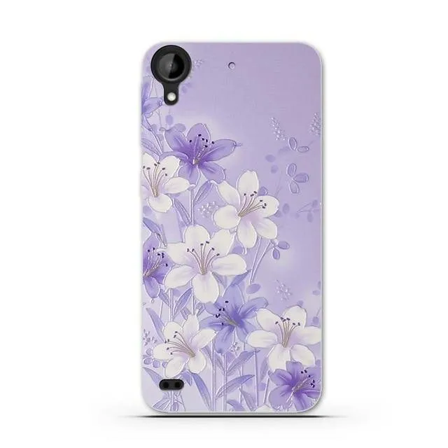 Case for HTC Desire 530 Case Cover TPU Silicone Cover for HTC Desire 530 630 Phone Case 3D Relief Capa for HTC Desire 530 Cover