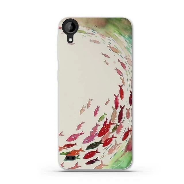 Case for HTC Desire 530 Case Cover TPU Silicone Cover for HTC Desire 530 630 Phone Case 3D Relief Capa for HTC Desire 530 Cover
