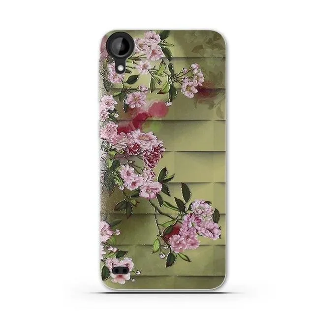 Case for HTC Desire 530 Case Cover TPU Silicone Cover for HTC Desire 530 630 Phone Case 3D Relief Capa for HTC Desire 530 Cover